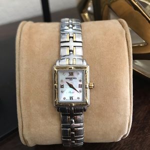 Raymond Weil two tone watch!
